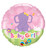 Baby Girl Elephant Mylar Balloon