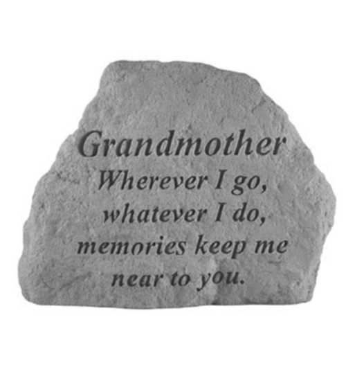 Memory Stone - GRANDMOTHER Wherever I go…