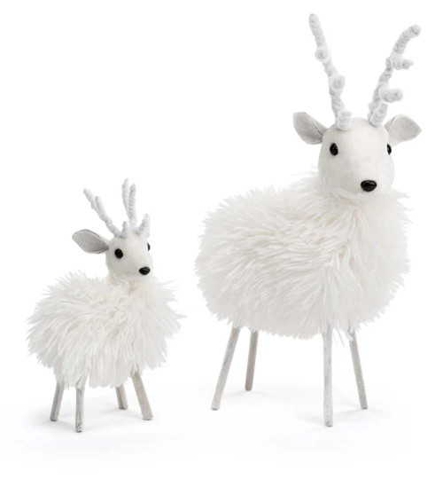 White Fluffy Deer