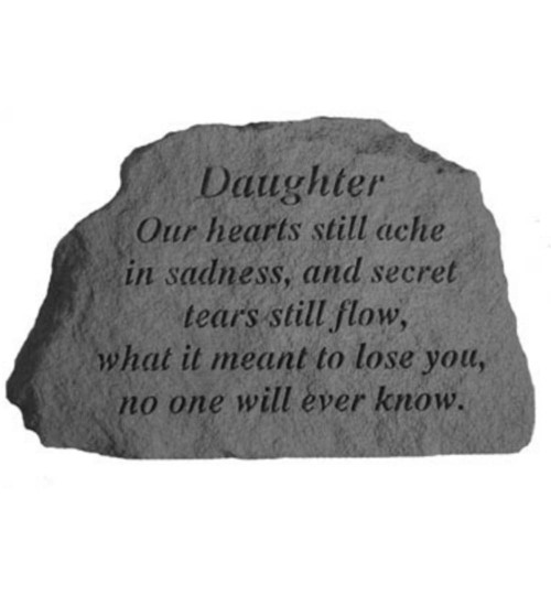 Memory Stone - Daughter Our hearts…