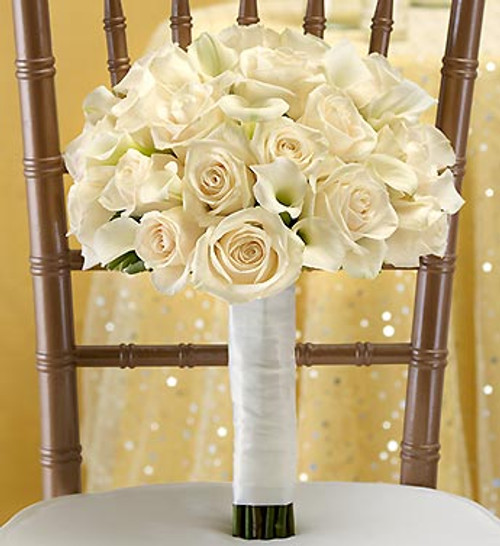 All White Bouquet