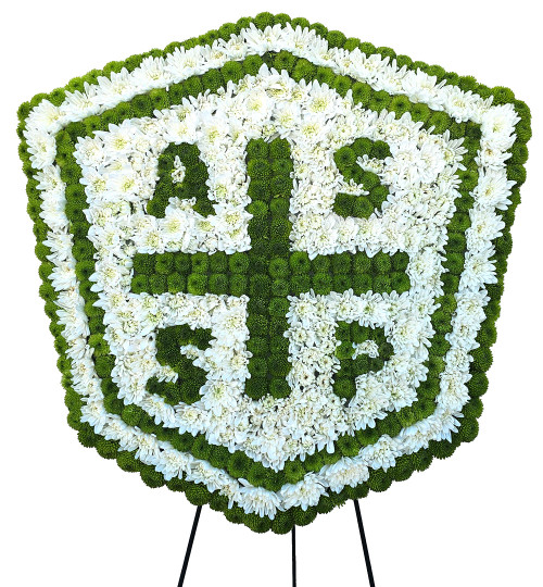 A.S.S.P. Shield Floral Tribute