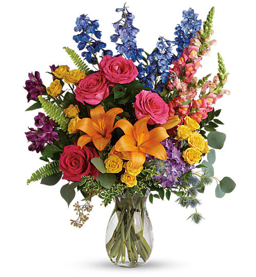Colors Of The Rainbow Bouquet