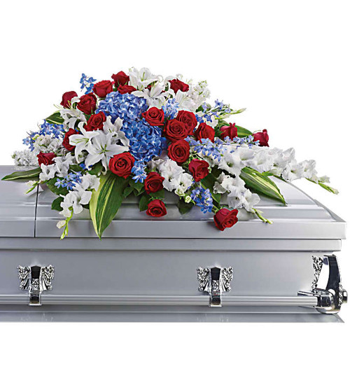 Distinguished Service Casket Spray