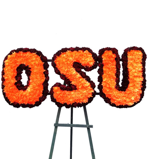 OSU Floral Standing Spray