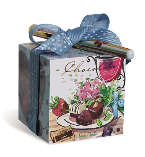 Chocolate Delights - Paper Block & Pen Set