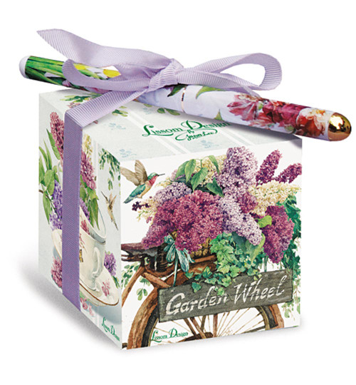Scent of Lilacs - Paper Block & Pen Set