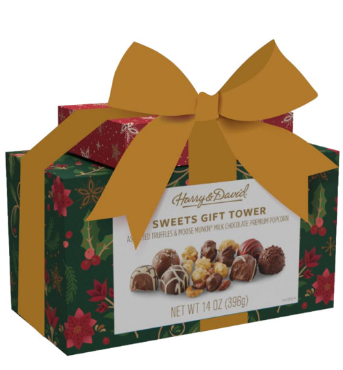 Holiday Sweets 2-Box Tower 14 oz