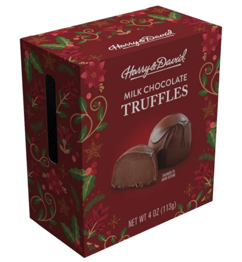 Holiday Truffles 4oz Milk Chocolate 