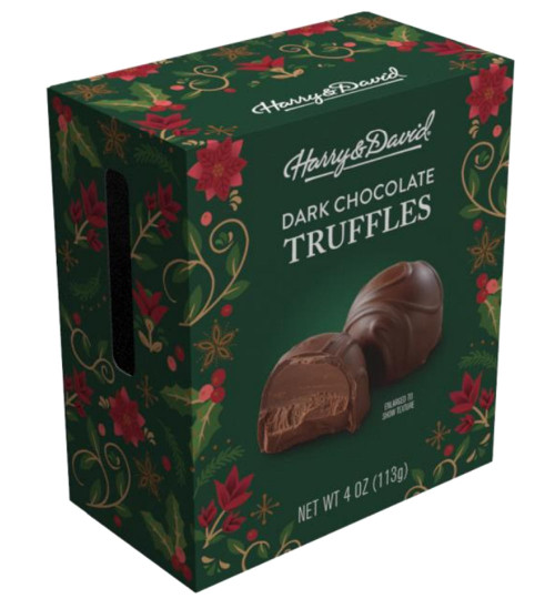 Holiday Truffles 4oz Dark Chocolate