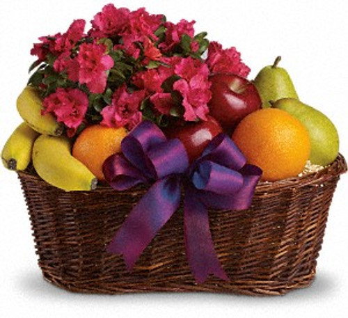 Fruits and Blooms Basket